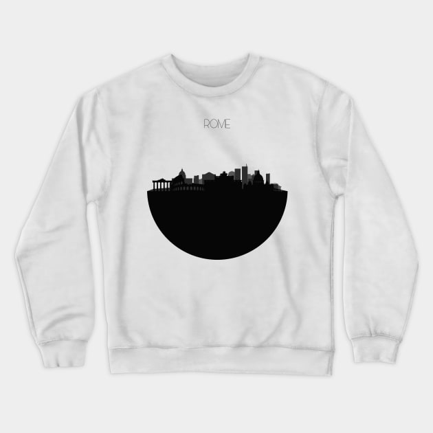 Rome Skyline Crewneck Sweatshirt by inspirowl